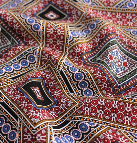  Ткань Вискоза принт арт.2019 цв.156  ТриКатушки