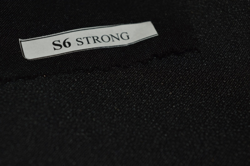  Дублериндля верхней одежды S-6 шир.150; пл. 50г/м2 цв.черный  ТриКатушки