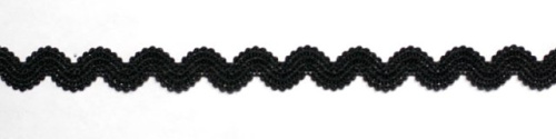  5494 черный резинка бельевая 9мм (намотка 144 ярда = 131,7 метра)  ТриКатушки
