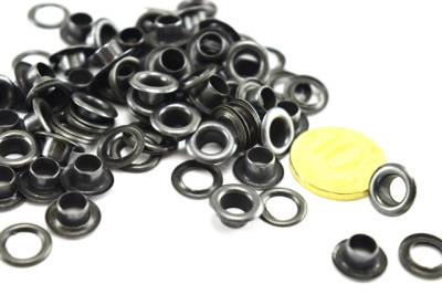  Люверсы №4 6мм сталь Оксид (уп 5000шт) NEW STAR  ТриКатушки