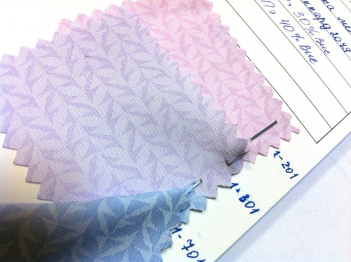  Ткань Сорочечная "жаккард" 2079 (60Пэ, 40 Вискоза; 180гр/мп, ш. 1.5м) цв. 1-301 сиреневый  ТриКатушки