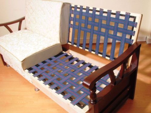  Мебельная эластичная лента, ш.50 мм,  BLS 205 (%55) (уп.100м) Турция  ТриКатушки