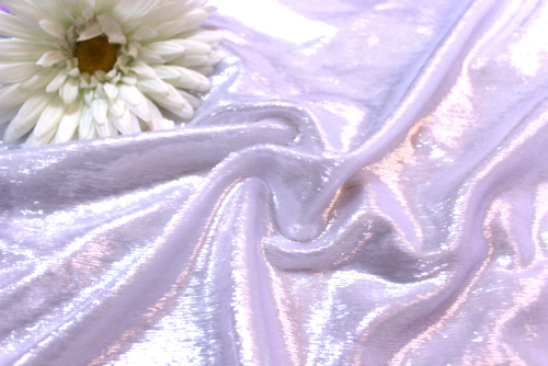  Ткань 3024 Бархат Ламе цв. 000  ТриКатушки