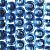 Стразы термоклеевые SS-20, D=4,6-4,9мм (упаковка 720 штук) цв.9005 LIGHT SAPPHIRE