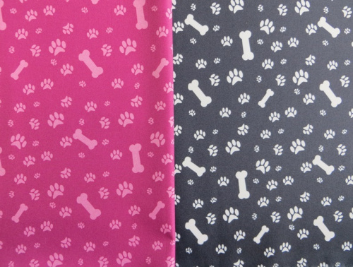  Ткань курточная детская  Дьюспо 240T WR PU цв.Dogs-2-all  ТриКатушки