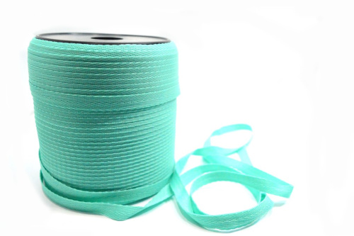  Лента киперная 10 мм. 100% п/э цв. 798/250 м Мятный  ТриКатушки