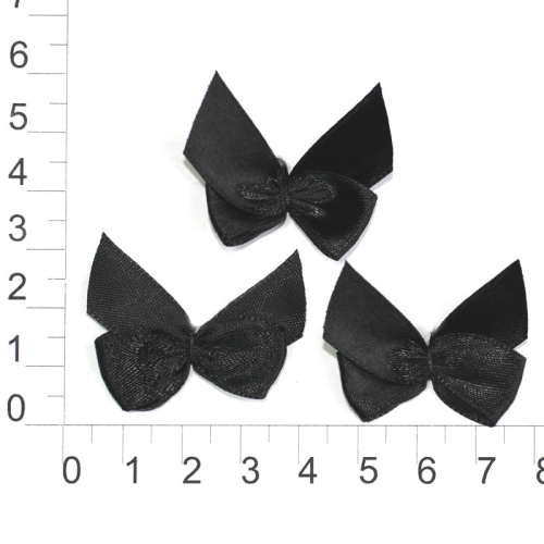  0033 цв.черный Пришивные элементы 25*35мм (упаковка 500 штук)  ТриКатушки