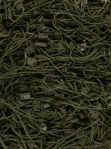  Микропломба (уп.1000шт.) 15см, цв.Хаки 327  ТриКатушки