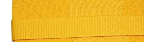  Тесьма репсовая 20мм (100м) цвет 104 желтый "28760"  ТриКатушки