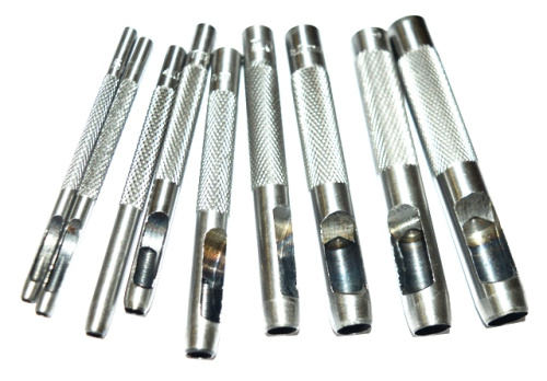  Набор ручных пробойников (2,5-10мм) уп.9 шт.  ТриКатушки