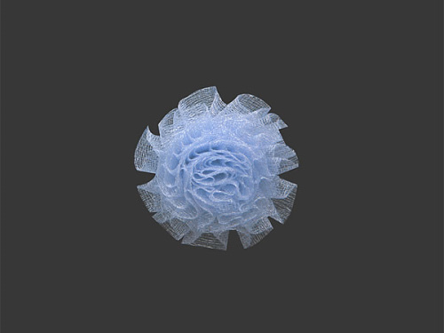  016 F пришивной элемент (упаковка 100 штук) голубой  ТриКатушки