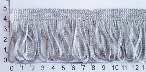  0390-0410 Бахрома 52мм (упаковка 50 метров) золото  ТриКатушки