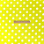 Ткань Кашибо горох 2,1см желтый/белый арт.5053