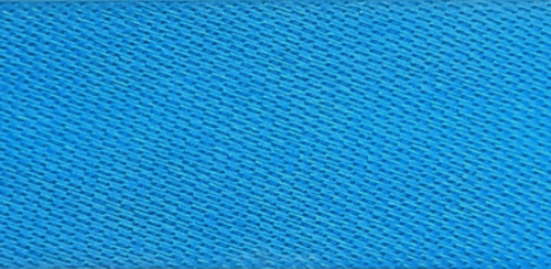  Косая бейка атласная 15 мм 144 ярд.(132м) № 208 Бирюзовый  ТриКатушки