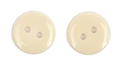  Пуговицы пластик CY 3233 20L-12,5мм,2 прок.цв.005 бежевый(уп.1000 шт)  ТриКатушки