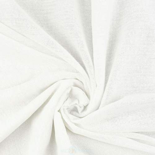  Дублерин клеевой Рашелевый MR65  65 г/м2 ш.150см цв.Белый (рул.100м)  ТриКатушки