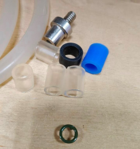  Резинка для рубашечных кнопок 9,5мм (см)  ТриКатушки