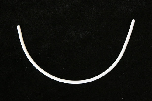  Косточки корсетные XZL-120 пластик полукруг ширина - 12см (упаковка 50 пар)  ТриКатушки