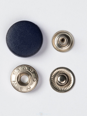  Пластиковая крышка (1 часть кнопки) 17мм цв.Синий темный 569 (уп 720шт)  ТриКатушки