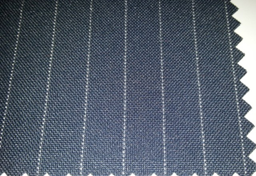  Ткань Габардин полоска 1013 ш,150 см п.270 гр/м цв.801  ТриКатушки