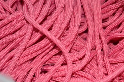  Шнур полиэфир, 1с-36, 4.5мм, цв.91 т.розовый(уп.200м)  ТриКатушки