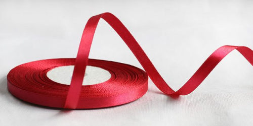  Тесьма вешалочная МН 6мм № 3081 (рулон 36 ярдов = 32,92 метра)  ТриКатушки