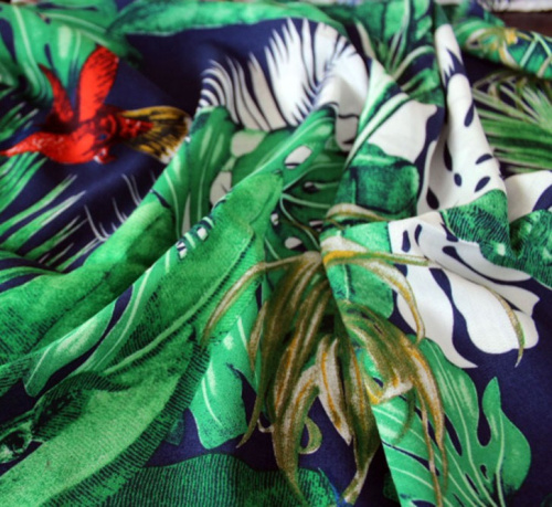  Ткань Вискоза принт арт. 2045 цв. 74  ТриКатушки