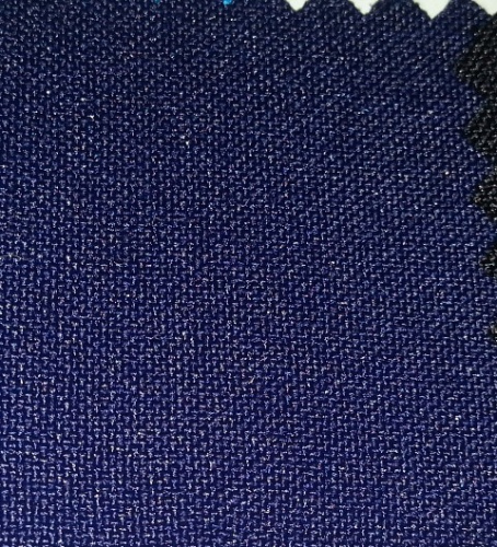  Ткань Габардин стрейч арт.1000 ,ш.150см., 270 гр/мп., №718 цв. темно-синий  ТриКатушки