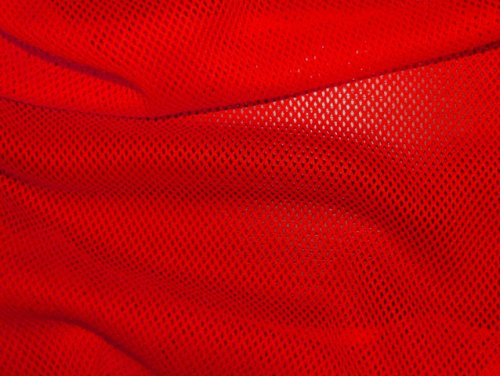  Ткань Сетка трикотажная (100 ПЭ, 70 гр/м2, ш. 1,5м) цв. Красный 4  ТриКатушки