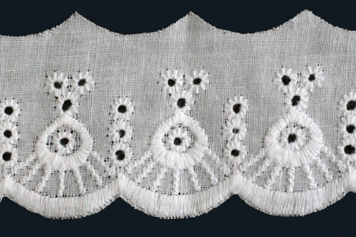  2067 белый Шитье 100% ХБ 45мм (намотка 15 ярдов = 13,7 метра)  ТриКатушки