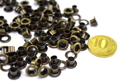  Люверсы №2 4мм нерж. Антик (уп 5000шт) NEW STAR  ТриКатушки