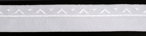  6255 белый резинка бельевая 20мм (намотка 144 ярда = 131,7 метра)  ТриКатушки