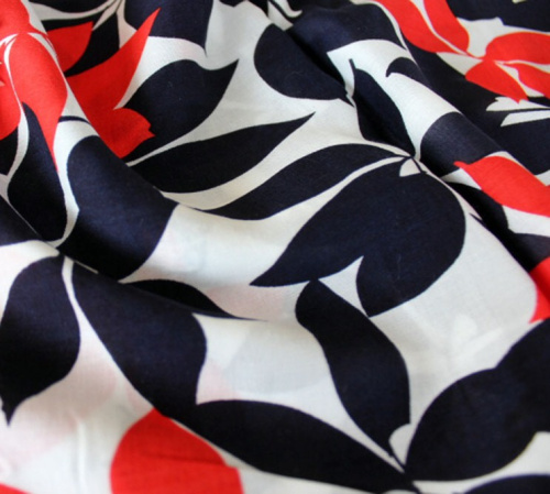  Ткань Вискоза принт арт.2019 цв.182  ТриКатушки