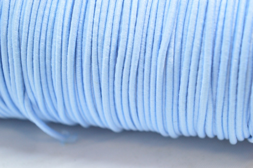  Резинка шляпная 2,5 мм №331 голубой (уп. 5 ± 0,5 м)"ProKnopka"  ТриКатушки