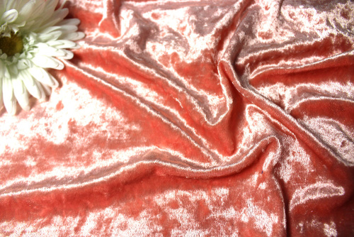  Ткань 3002 Бархат стрейч крэш, ш.160см, цв. 405  ТриКатушки