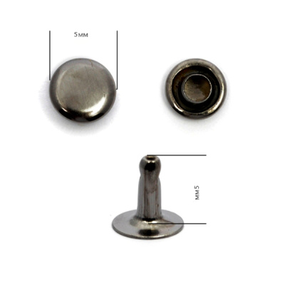  Хольнитены 5*5 №00 чер.никель (упак.100шт.) "Proknopka"  ТриКатушки