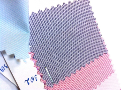  Ткань Сорочечная "клетка" мини 2072 (64 Пэ, 36 Вис; 190гр/мп, ш. 1.5м) цв. 302 фиолетовый  ТриКатушки