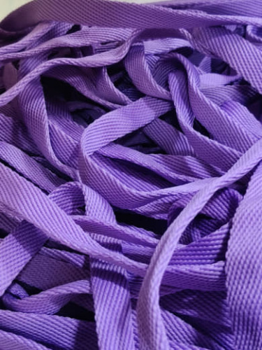  Шнур плоский 15мм №92 сиреневый (уп.100м)  ТриКатушки