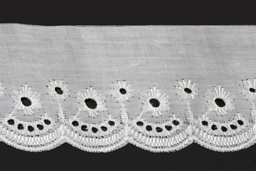  2010 цв.белый Шитье 2" 50мм (упаковка 15 ярдов = 13,7 метра)  ТриКатушки