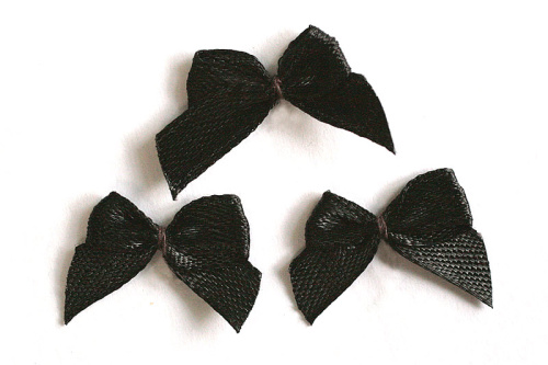  0006 цв.черный Пришивные элементы (упаковка 200 штук)  ТриКатушки