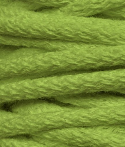  Шнур хлопчатобумажный круглый с наполнителем 5 мм (уп.100м) цв. 120 зеленый светлый  ТриКатушки
