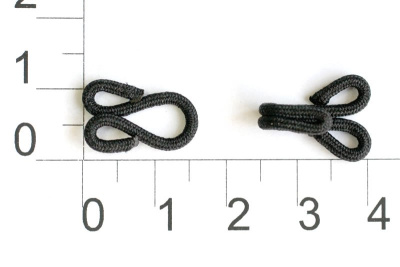  Крючок шубный 0300-4302 10# "МН" цв.черный (упаковка 100 штук)  ТриКатушки