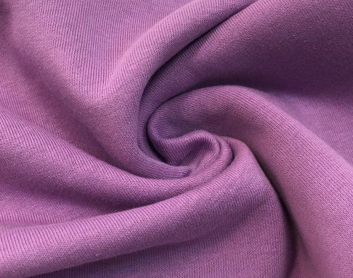 Ткань Футер 3-х нитка г/к с начесом 320гр.кв.м, 67% Хб+33% ПЭ, пенье, цв. Орхидея IS  ТриКатушки