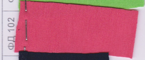  Ткань Футер 2-х нит. с лайкрой петля (ринг) цв. 102 персиковый  ТриКатушки