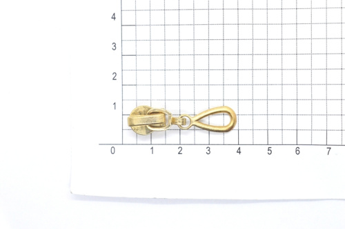  Бегунок автомат СП №5 декор цв. золото (уп.10 шт) "Proknopka"  ТриКатушки