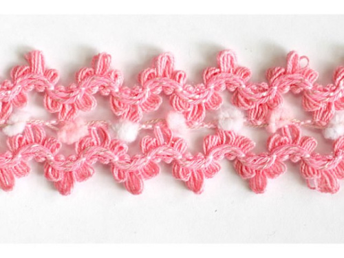  608- 1KJ тесьма декоративная ширина 45мм (упаковка 20 ярдов = 18,3 метра)  ТриКатушки