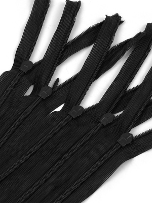 Молния потайная Т3 50см №322 ЧЕРНЫЙ ( уп.100 шт.)3