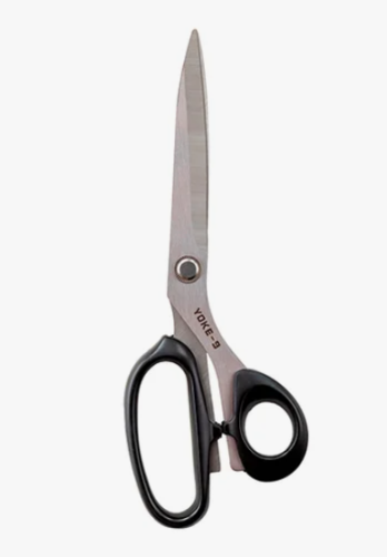  YOKE Ножницы портновские с пластиковыми ручками (закройные) 24 см (9’)  ТриКатушки