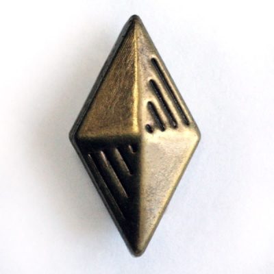  309-W антик 10*18мм Украшение на шипах "клепка" металл (упаковка 10000 штук)  ТриКатушки