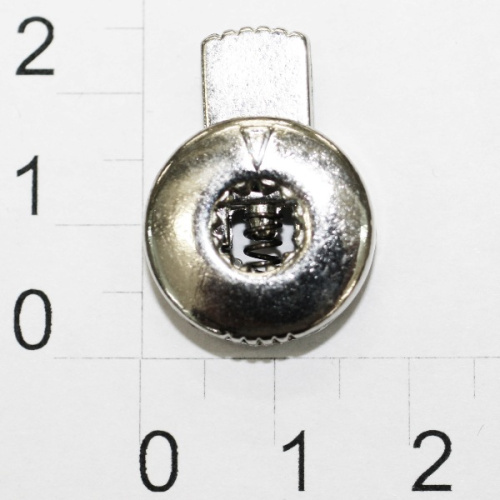  Фиксатор "Н" №3 металл никель (упаковка 100 штук)  ТриКатушки